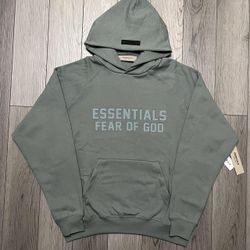Essentials Hoodie Fear of God Sycamore Green S and L M XXL Hoodie Oversized Sweater Fit 