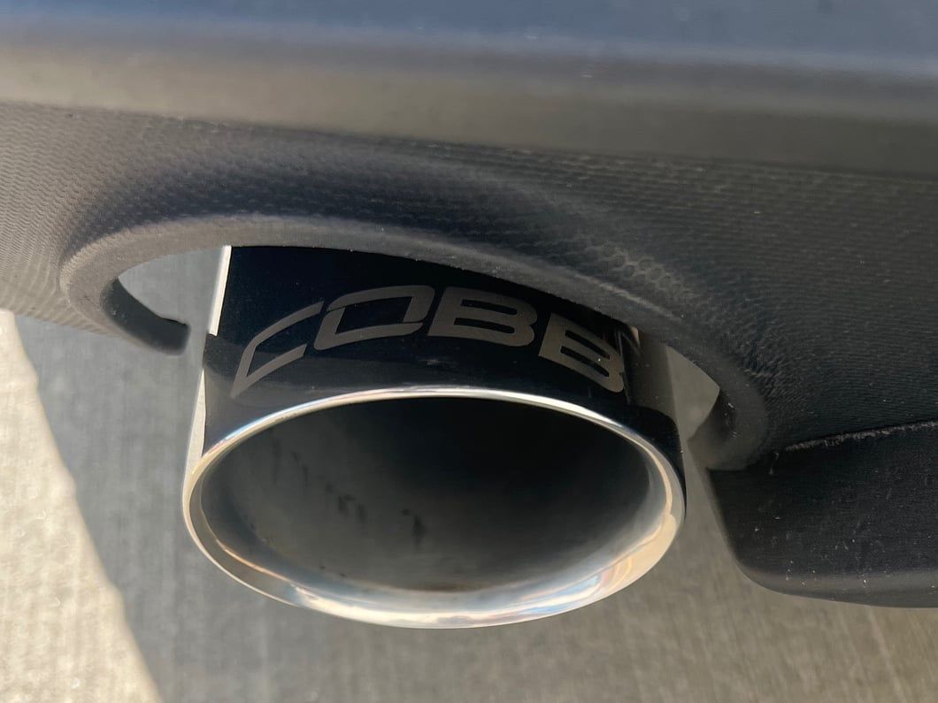 Exhaust Pipe Cobb V2 cat-Back Exhaust With polishe