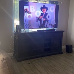 65 Tv Samsung And The Tv Stand 