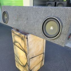 UNAS BOCINAS JL AUDIO 