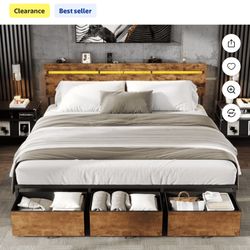 King Size Bed Frame New In Box