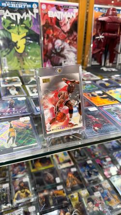 JORDAN 1998-99 Skybox Premium Card! MJ holo foil Michael Vintage NBA Basketball! #23