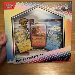 Pokemon Prismatic Evolutions Poster Collection 