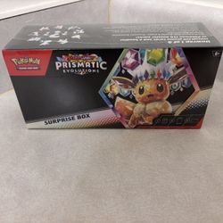 pokemon prismatic evolution surprise box