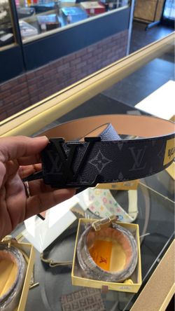 Blue Louis Vuitton belt