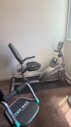 Exercise Bike and Abs Machine