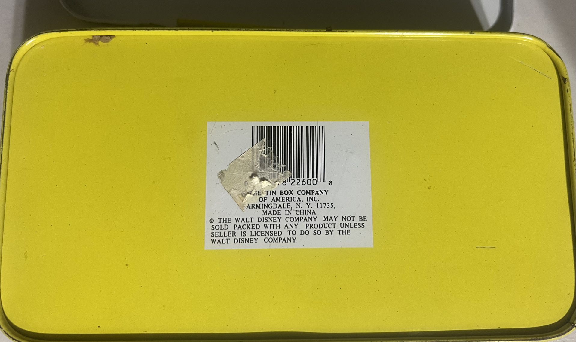 DISNEY PVC Figure Lot Minnie - Mickey - Donald - Goofy + Tin Box Company Tin
