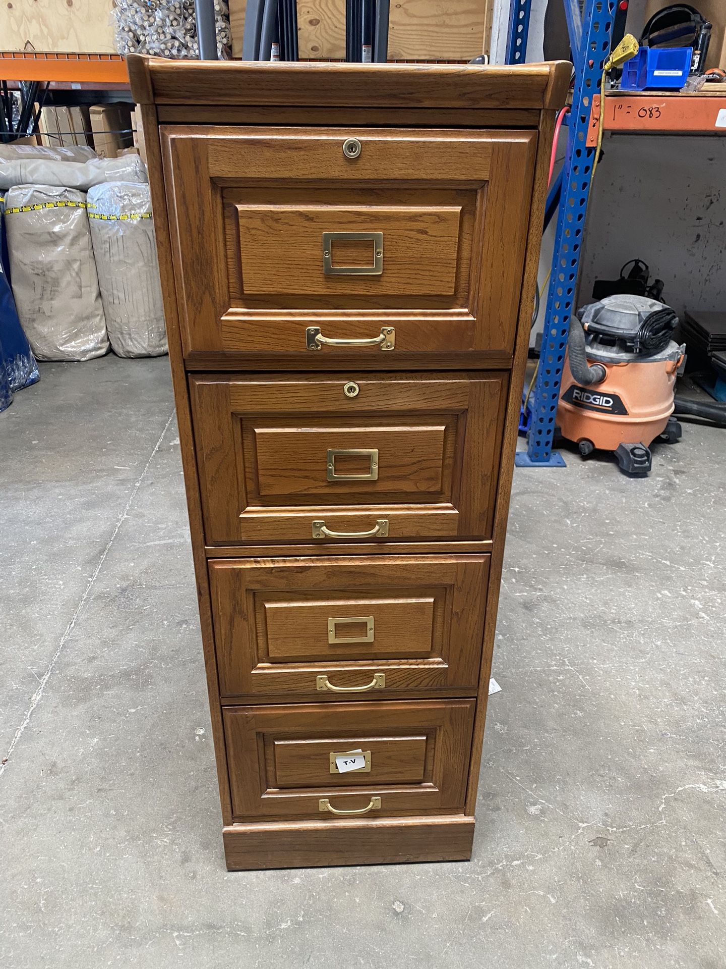 2 filing cabinets