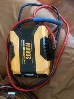 PowerDrive 2000W Power Inverter with Cables