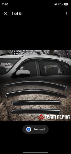 Window visors for Sorento