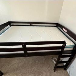 Mid Height Loft Bed Full Size