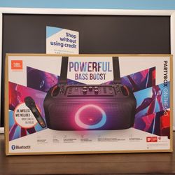 JBL Partybox On The Go Bluetooth Speaker - $1 DOWN TODAY, NO CREDIT NEEDED