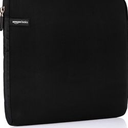  15.6-Inch Laptop Sleeve, Protective Case with Zipper - Black 15.6 New 
