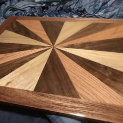 Serving Tray Solid Wood Water Proof 