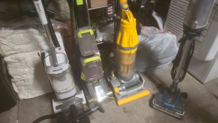 Shark and Dyson vacuums