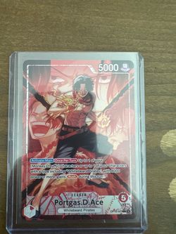 One Piece Portgas.D.Ace (Alternate Art) OP16-001
