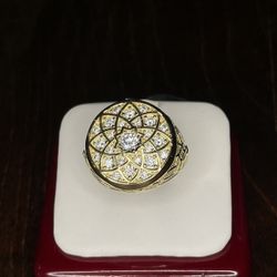 Anillo De Hombre 14k 