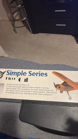 RC Simple Series Piper Cub Model Airplane Kit