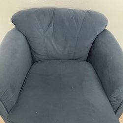 Spinning Couch Chair Dark Blue