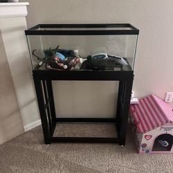 Fish Tank With Stand And Accessories 