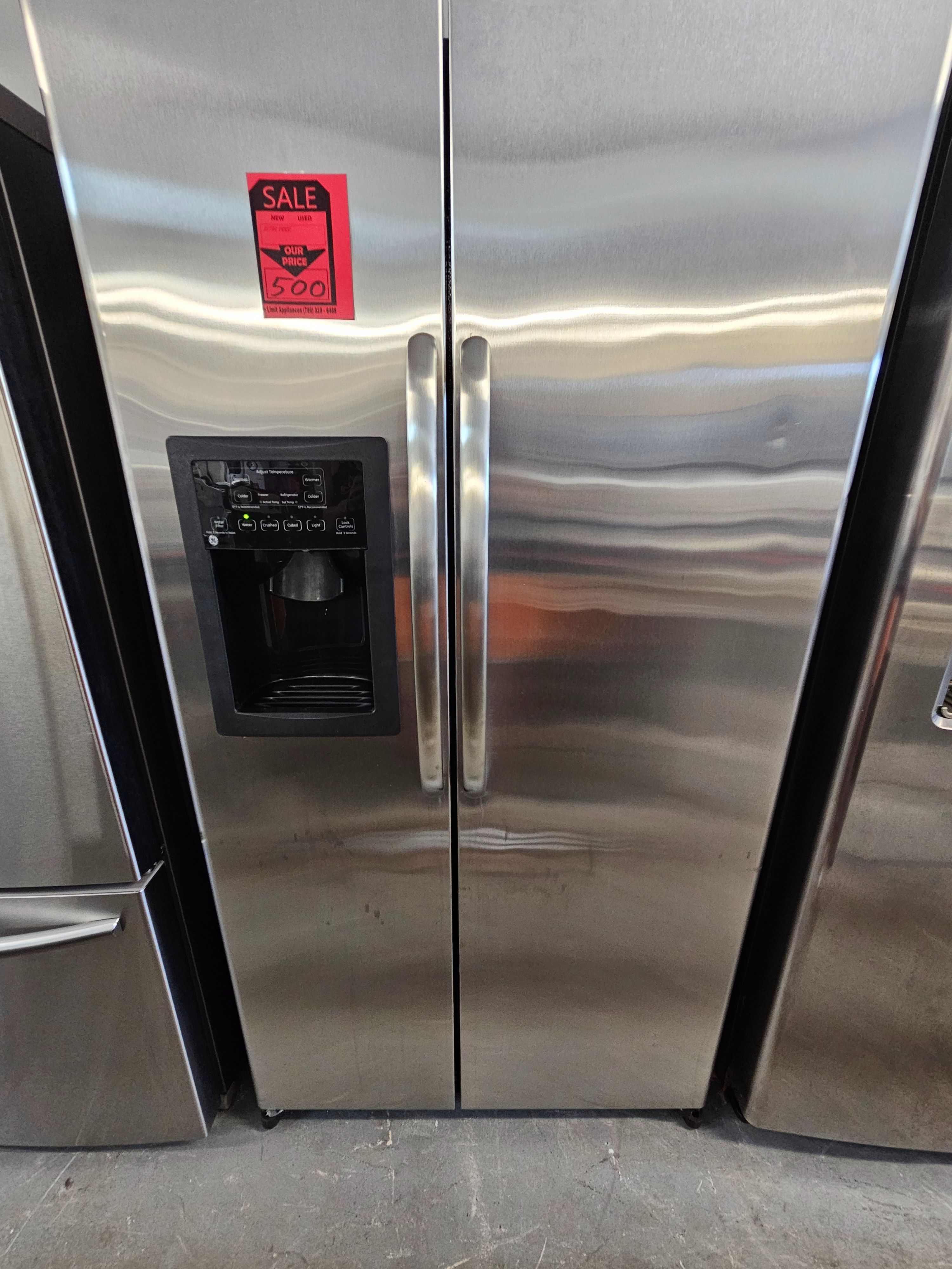 GE Side by Side Refrigerator