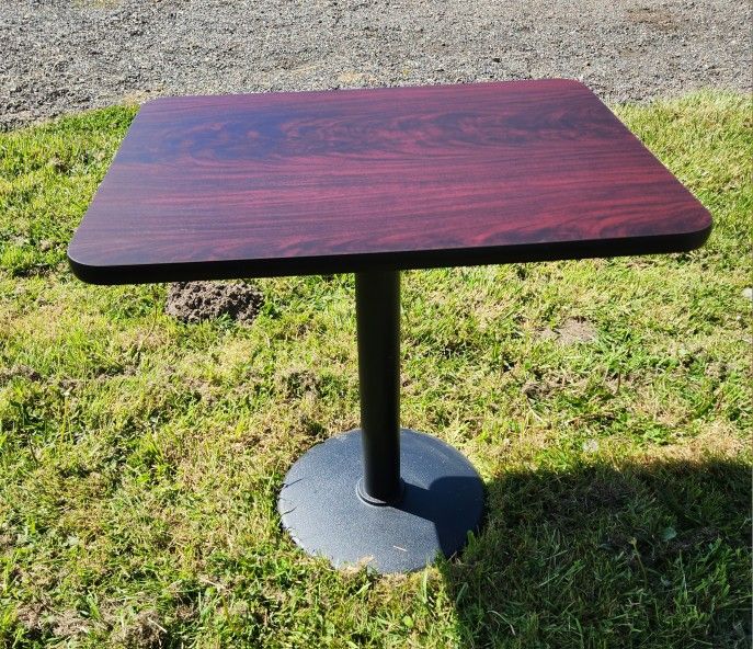 Restaurant Table - Some Water Damage.