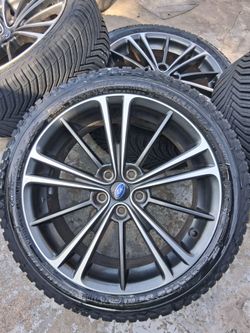 This is a 17x7-inch OEM wheel from a 2013-2016 Subaru BRZ or Scion FR-S.