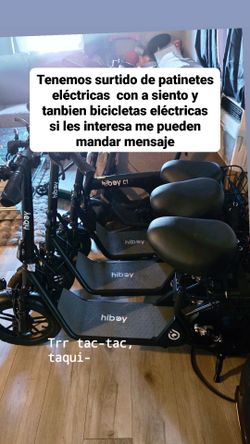 Bicicletas eléctrica y patinetes