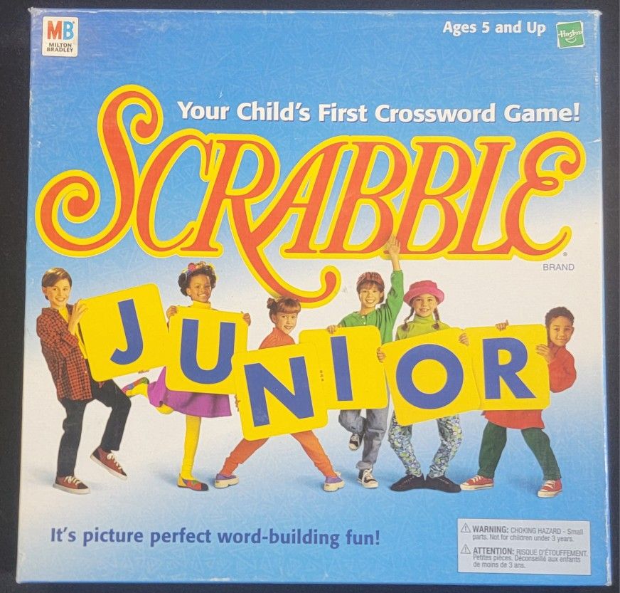 Scrabble Junior: Your Child's First Crossword Game! (1999 Vintage)