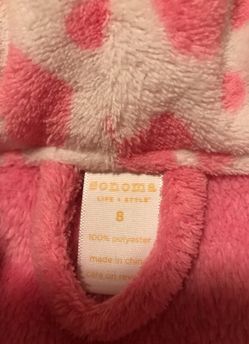 Girls robe size 8