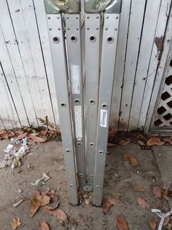 Aluminum Folding Extension Ladder