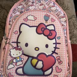 Hello Kitty Heart Backpack