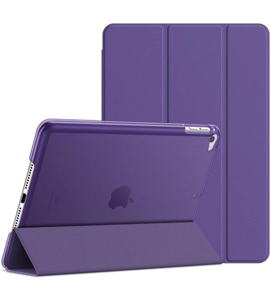 Case for iPad Mini 4, Smart Cover with Auto Sleep/Wake (Purple)