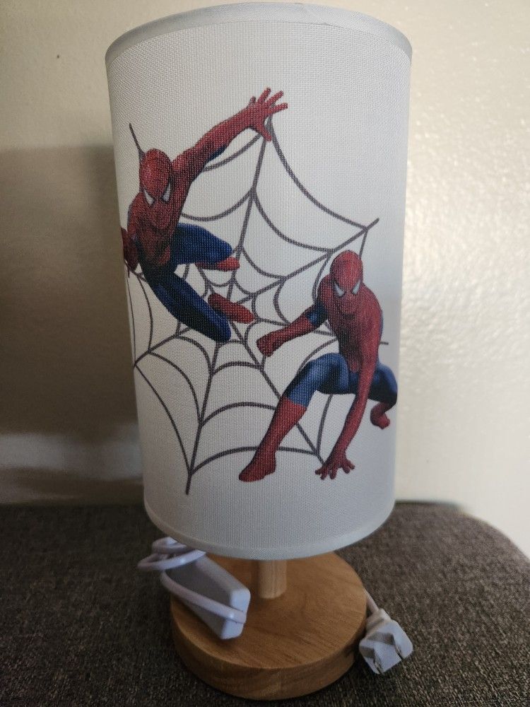 Spiderman Lamp $12