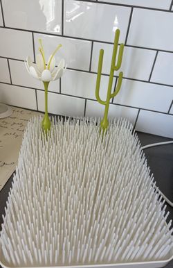 Boon Bottle Drying Rack With Attachments