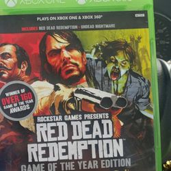 Red Dead Redemption Game of the Year Edition Xbox 360 Xbox One