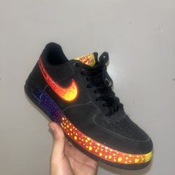 Nike Air Force 1 Asteroid🔆💯☸️🖤⚔️🙌🏻For Sale Size 8.5 Men🔥👟💥👣
