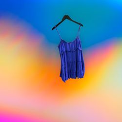 Blue Slip Dress 