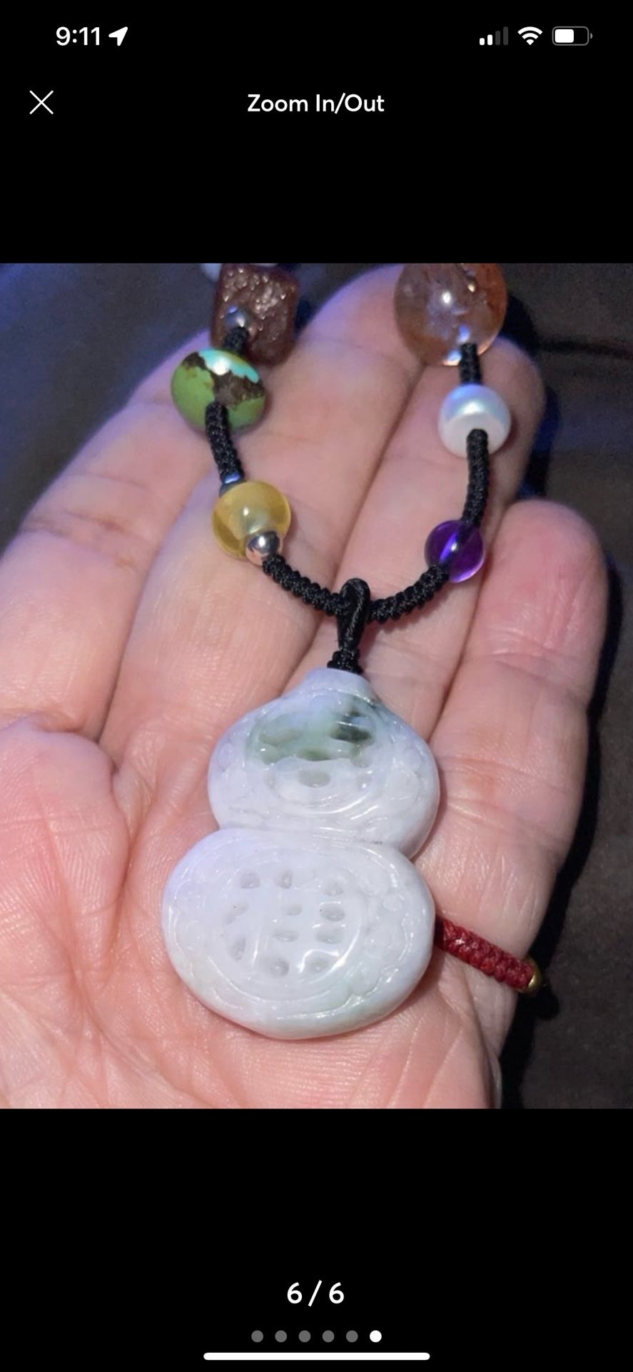 Burma Jade Hulu Bottle Shape- Attracts Wealth