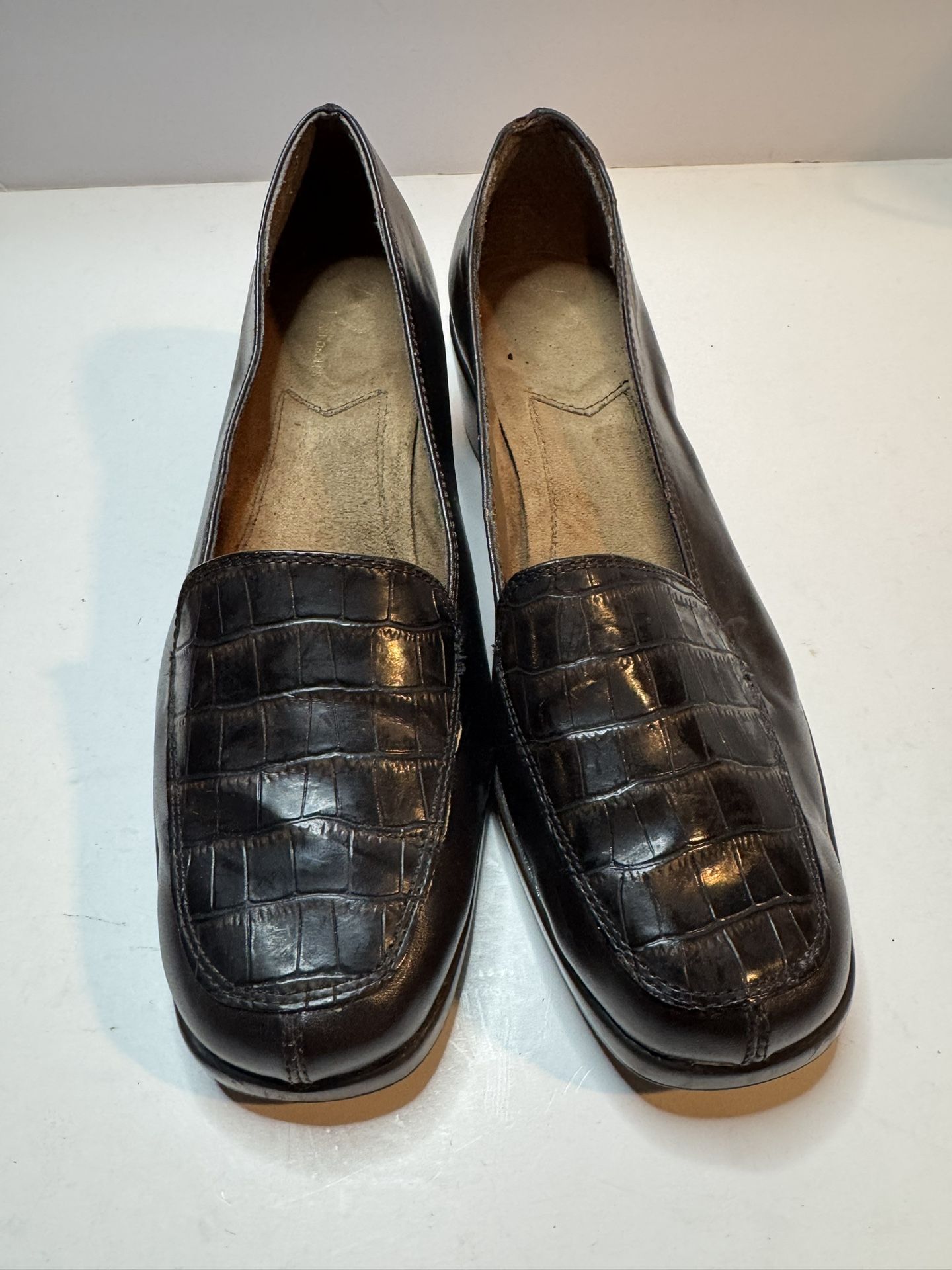Womens Aerosoles A2 Wedge Slip-On Loafers Size 7.5