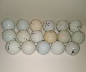 17 Golf Balls 