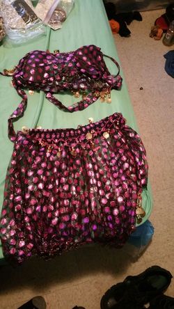 Belly dancing outfit