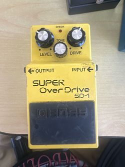 Boss Super Overdrive SD-1