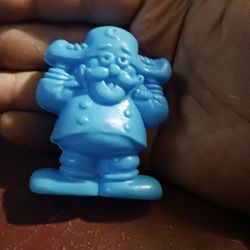 Vintage CAP'N CRUNCH Water Squirter 1989 Cereal Premium Blue Figure Toy Promo