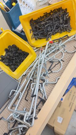 Pegboard parts