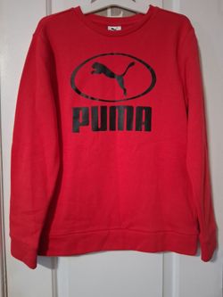 Puma Red Crewneck Sweatshirt
