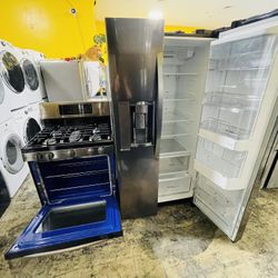 Refrigerator And Stove Combo  $10 Down Payment 