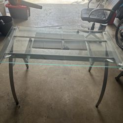 Beautiful Glass Desk