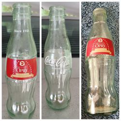 Grand Ol Opry 80th Anniversary Commemorative Glass Coke Bottle, Several Available 