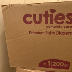 Diapers Size 1